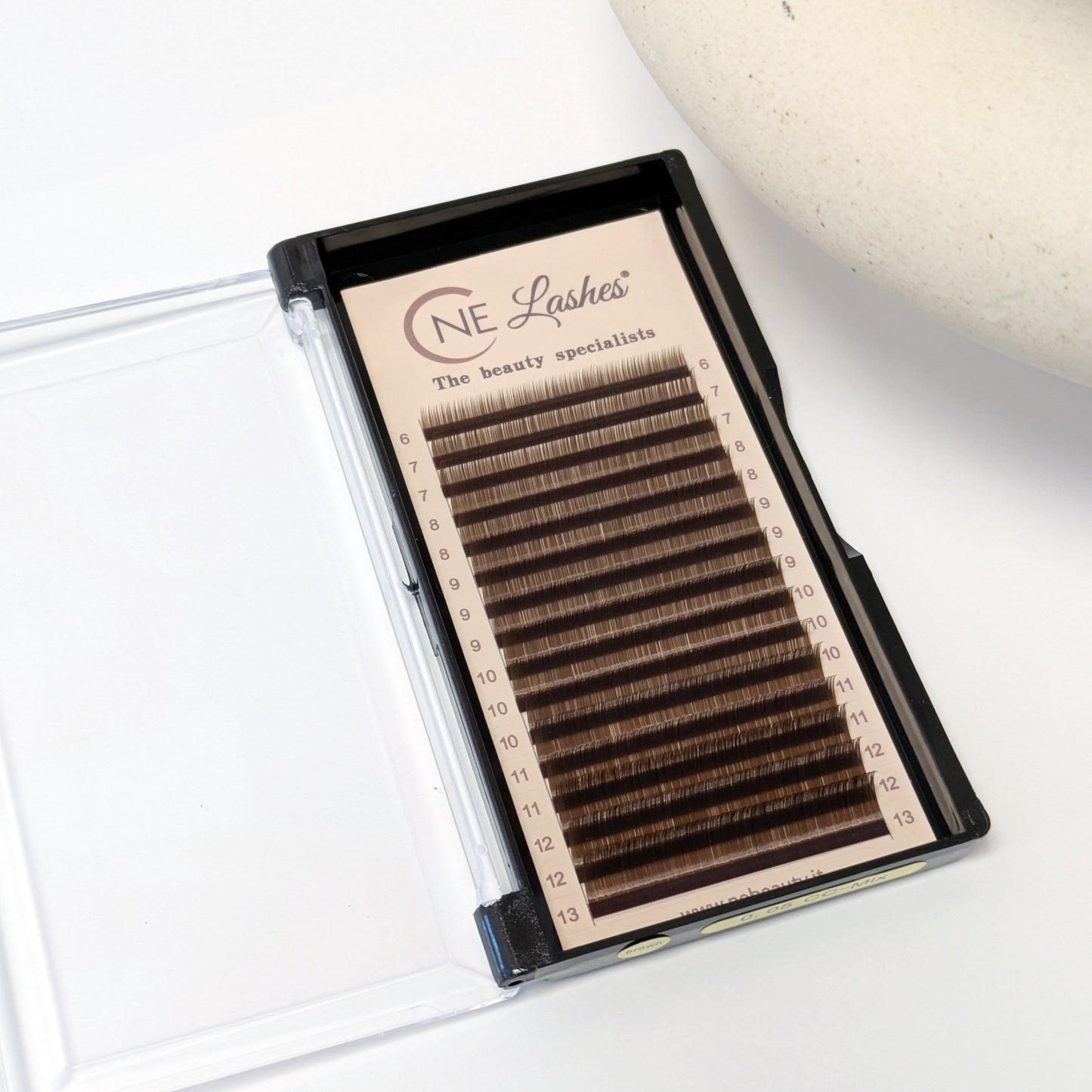 Mixed Lashes Brown - 0,05