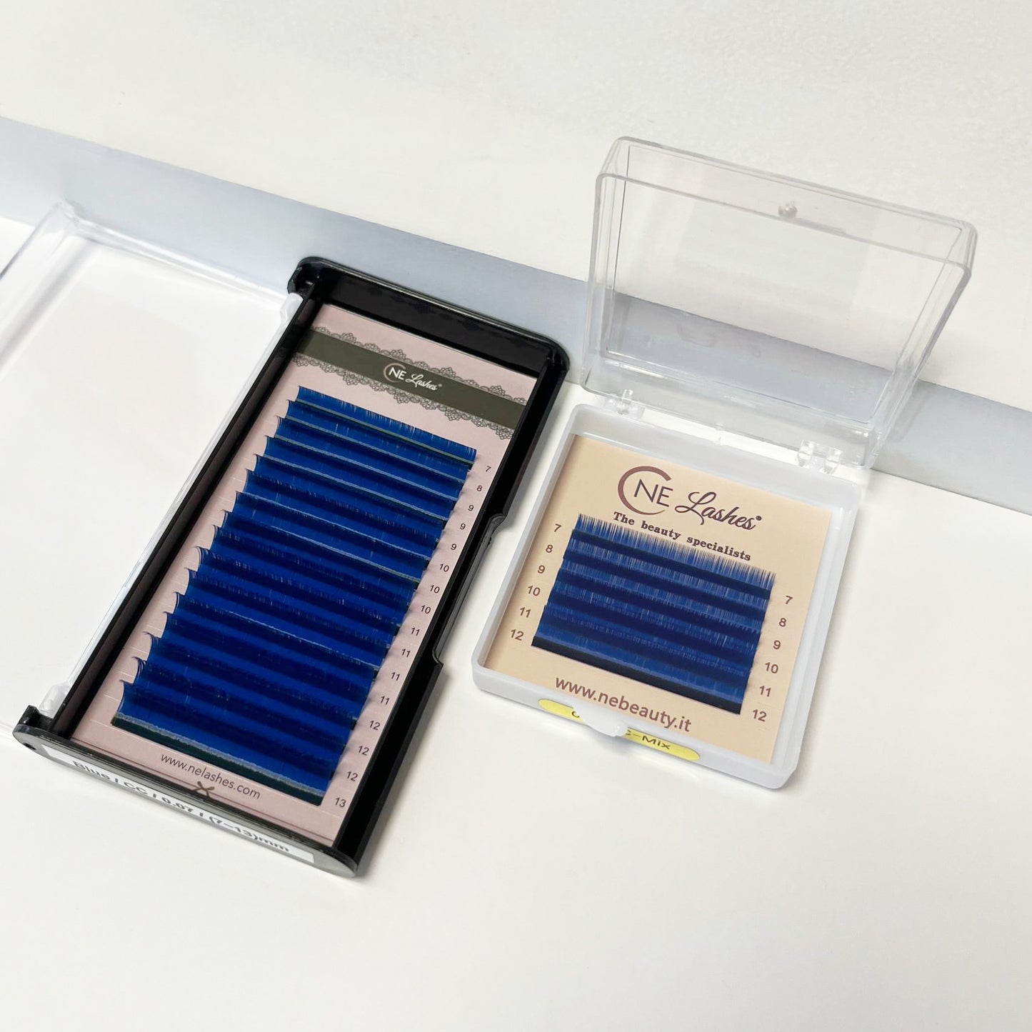 Mixed Lashes Colors | Blue