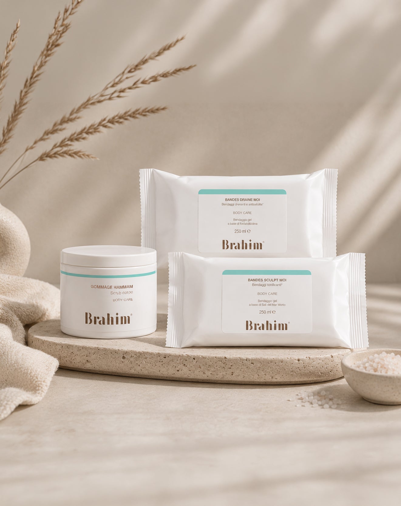 Kit Esfoliante e Rigenerante Corpo Brahim