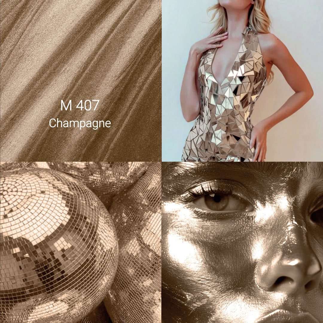 Uv Lac Metallic 407 | Champagne 8ml