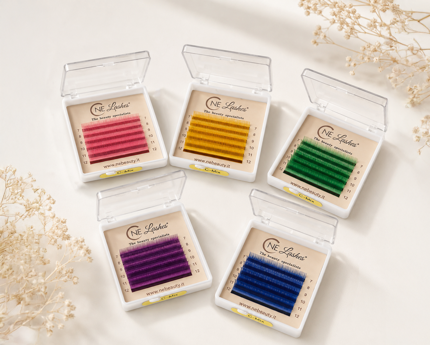 Mixed Lashes Colors