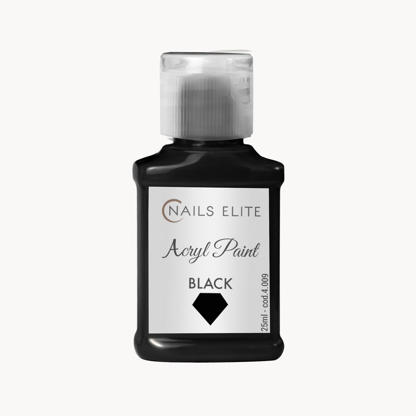Acryl paint black 25gr