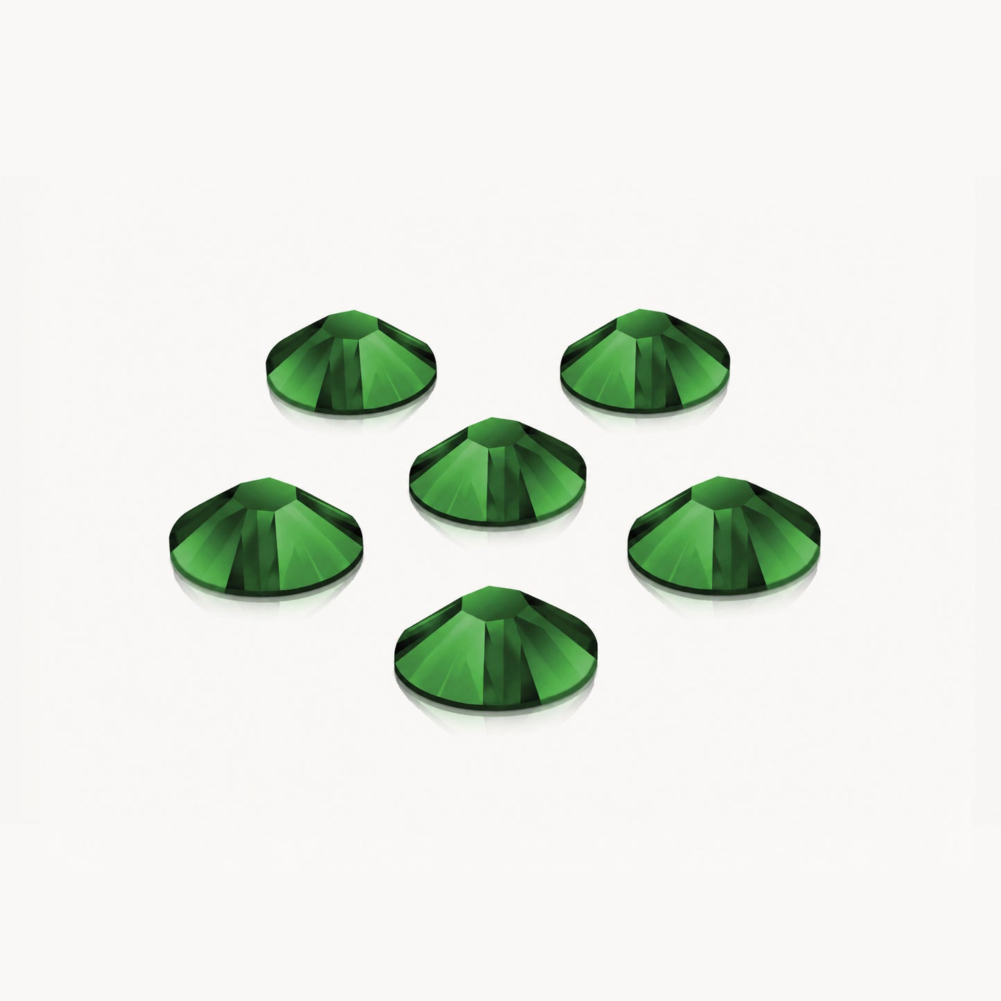 Swarovski green SS5 100pz