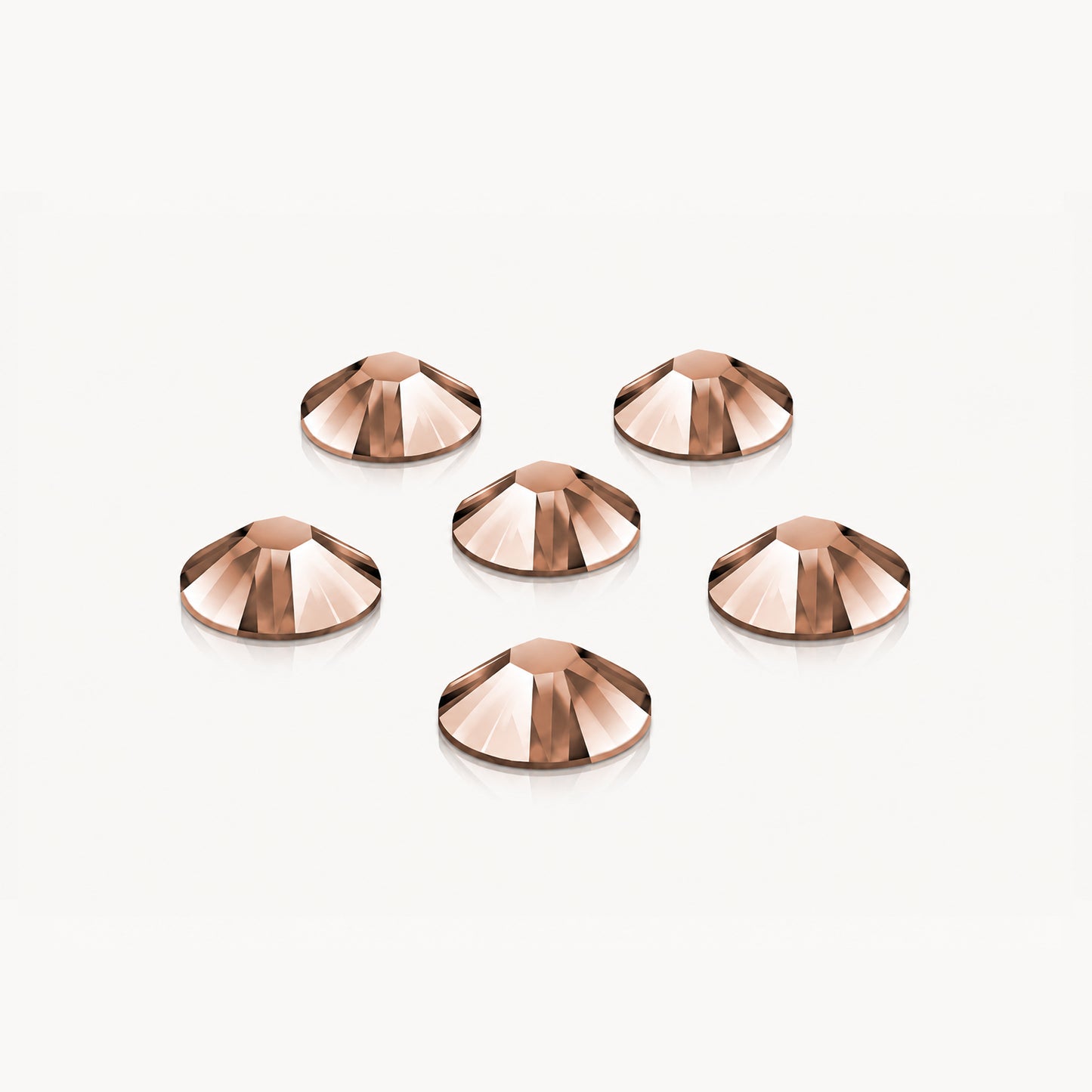 Swarovski rose gold SS5 100pz