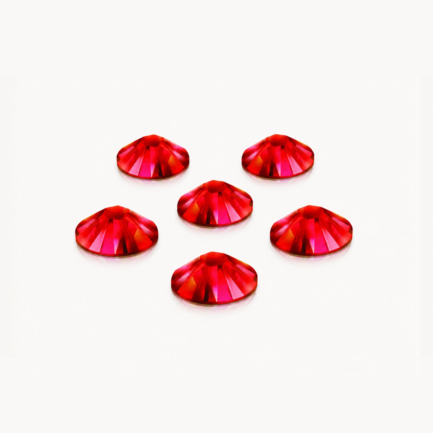 Swarovski red SS5 100pz