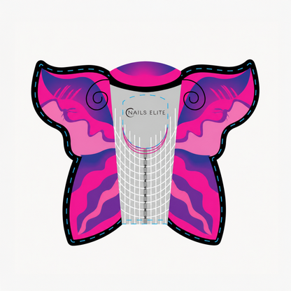 Cartine nail form butterfly 500pz