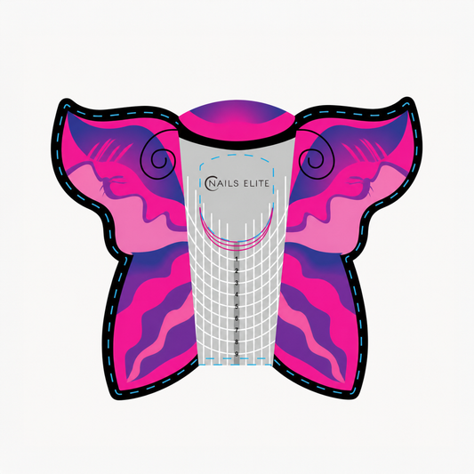 Cartine nail form butterfly 500pz