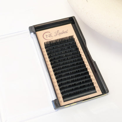 Single Lashes Black – CC 0,05