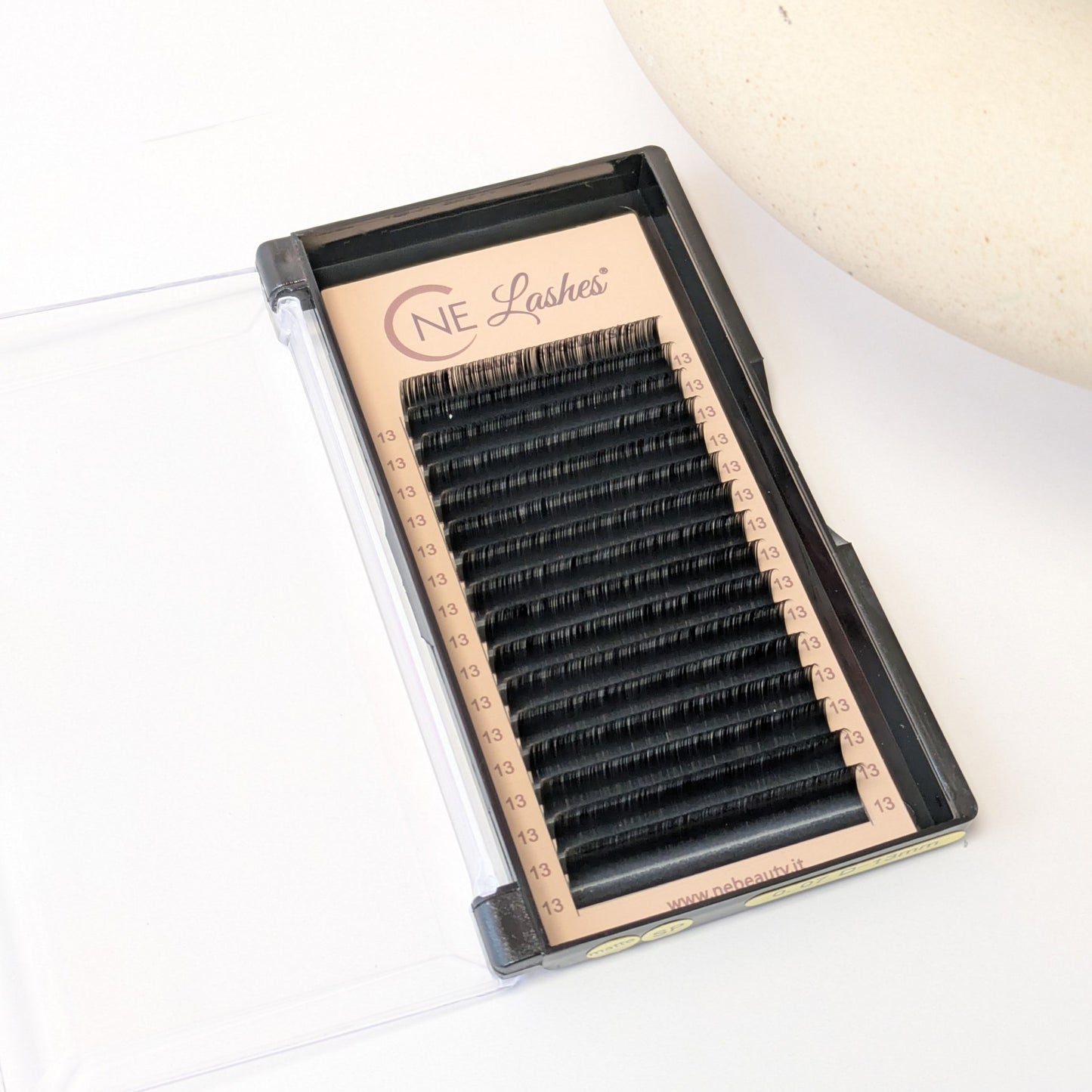 Single Lashes Black – D 0,07