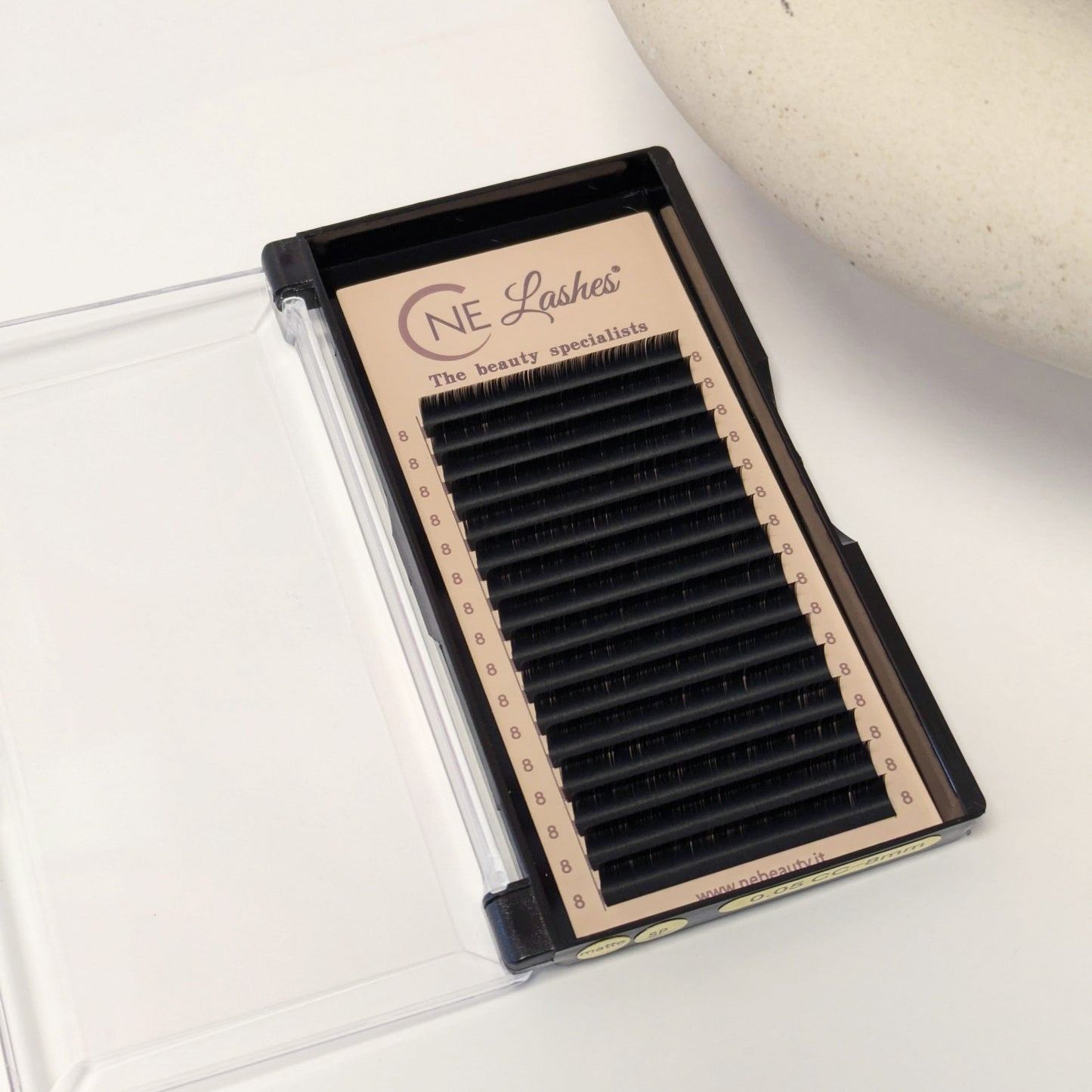Single Lashes Black – CC 0,05