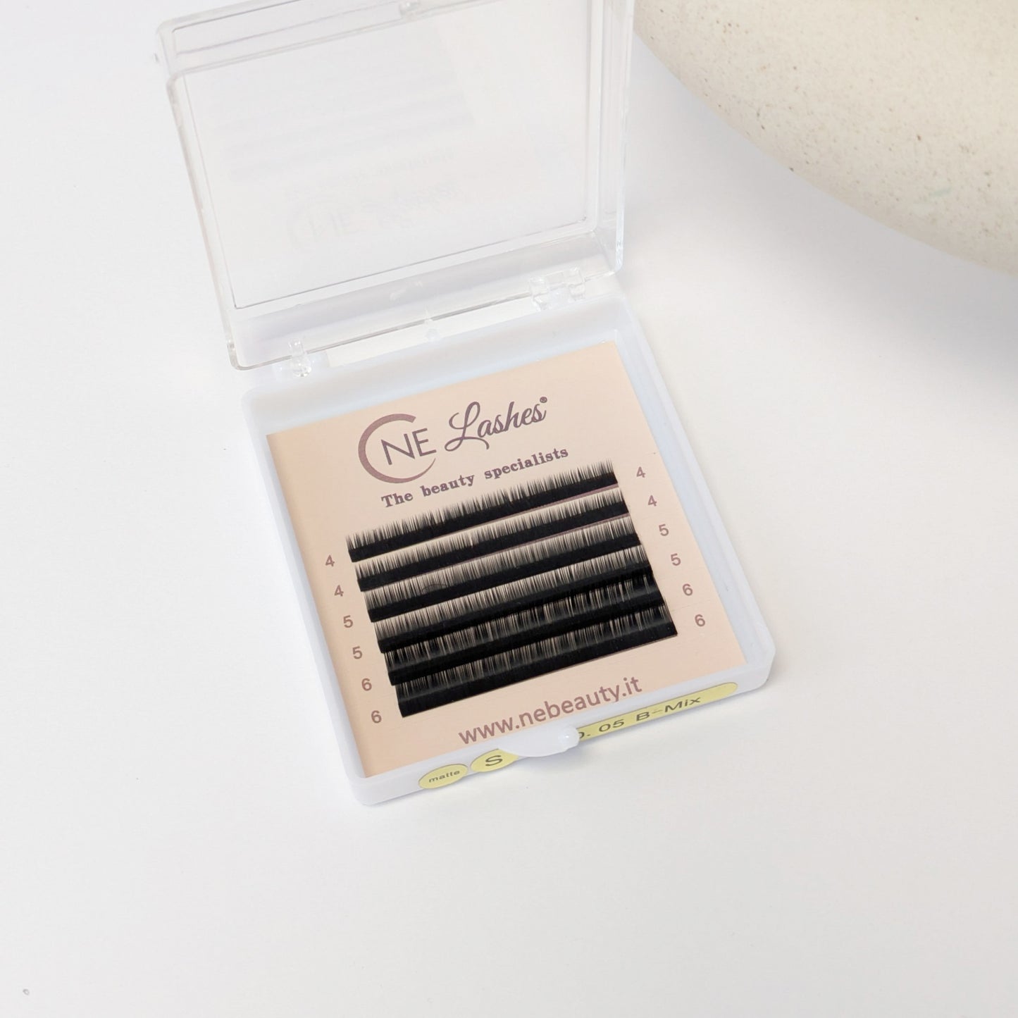 Mixed Short Lashes Black - 0,05