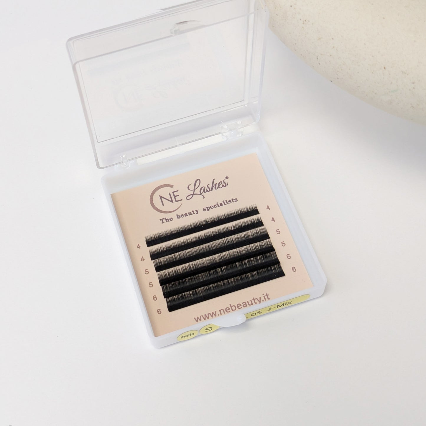 Mixed Short Lashes Black - 0,05