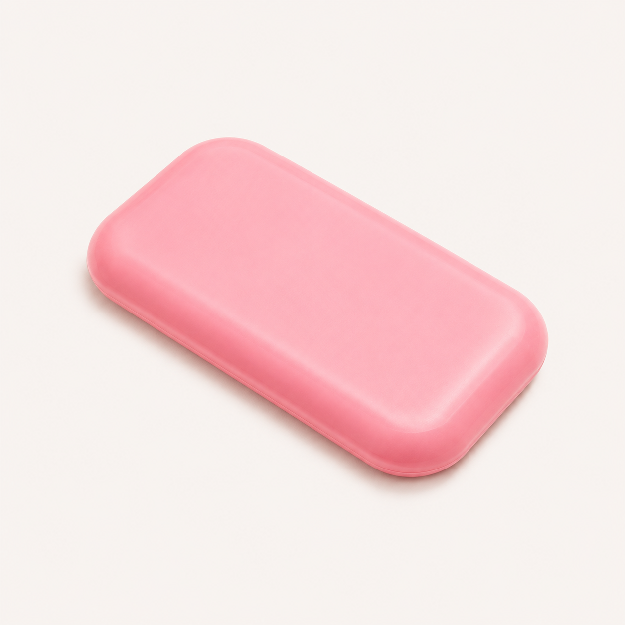 Pad in silicone rosa per extension ciglia