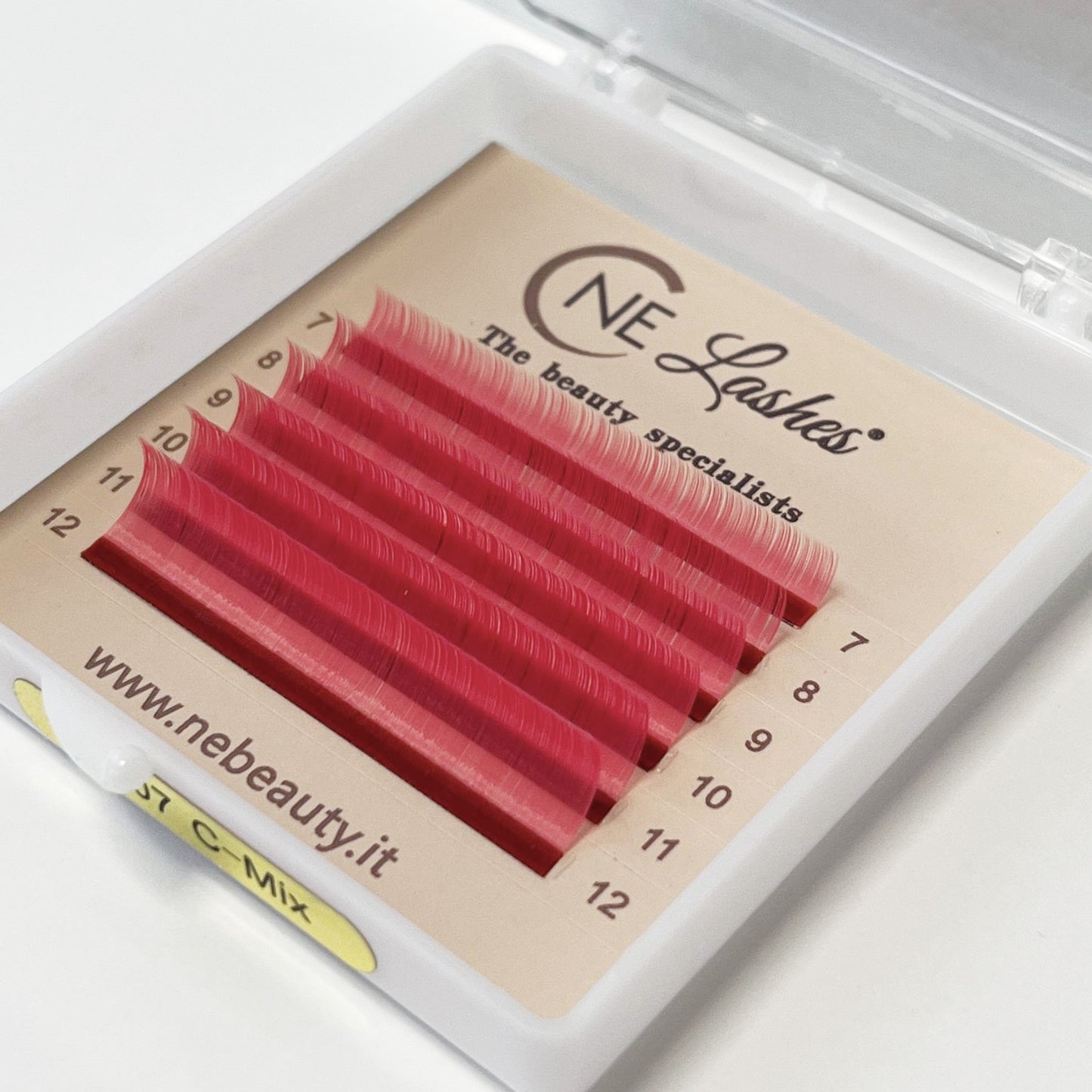 Mixed Lashes Colors | Rose