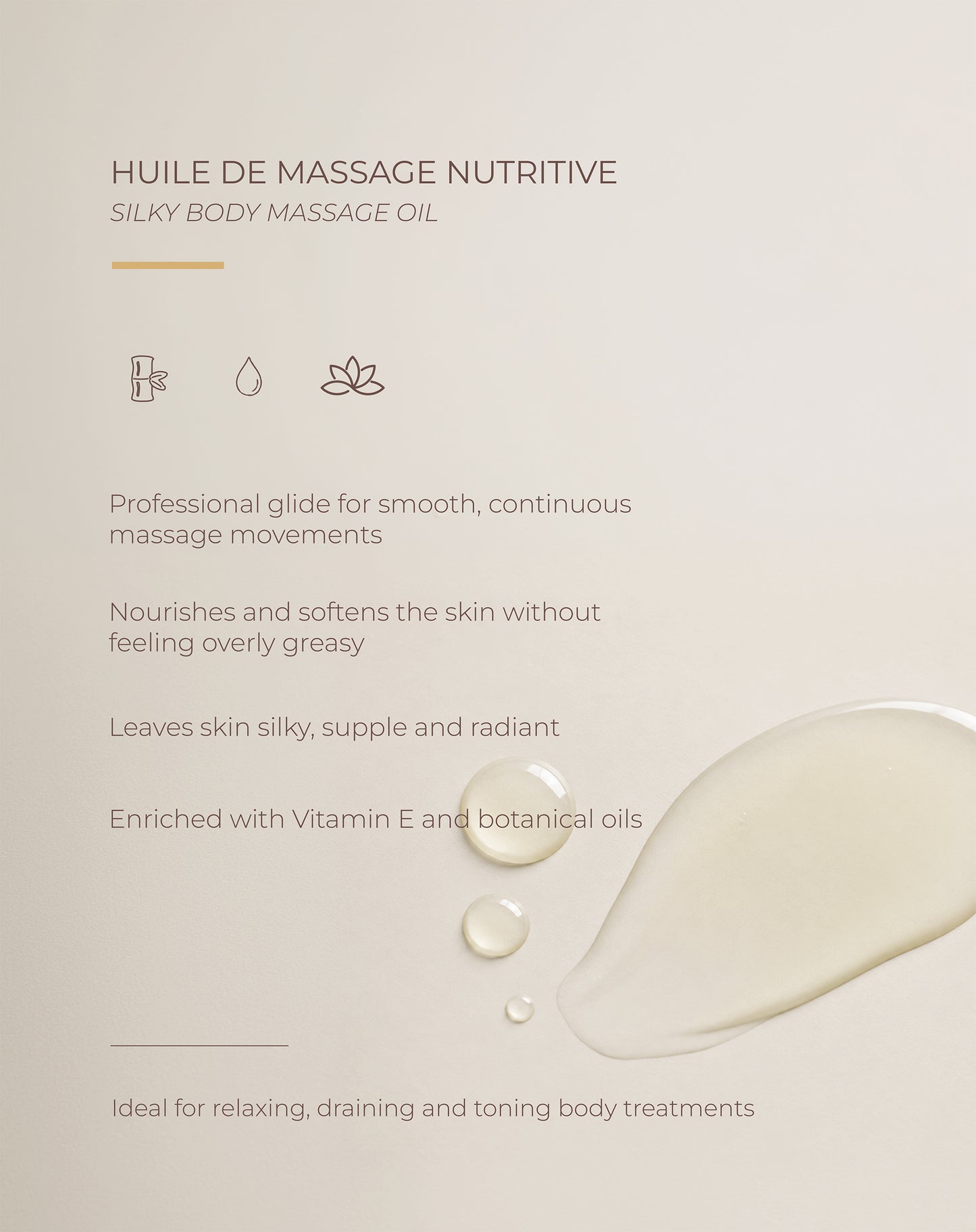 Huile De Massage Nutritive