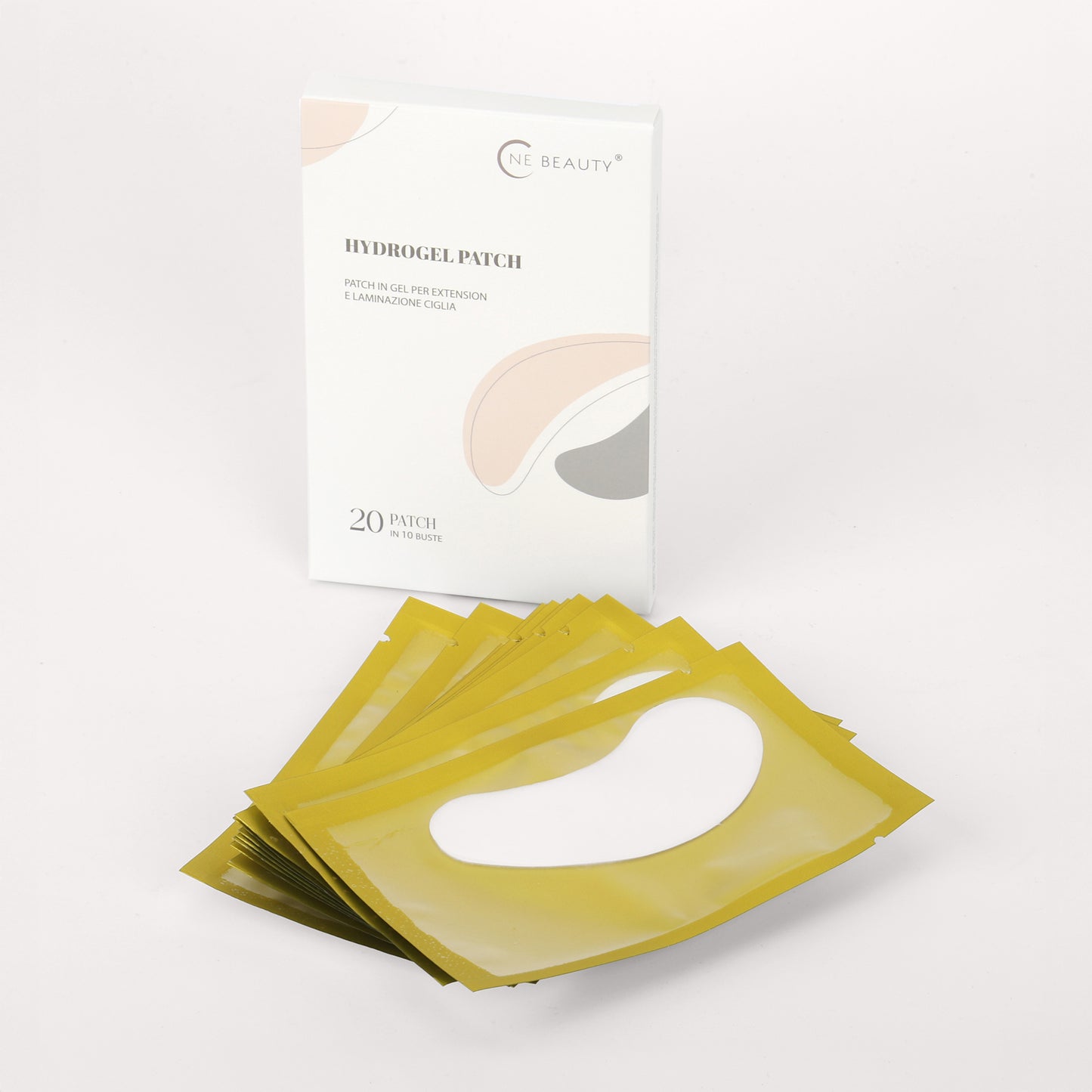 Hydrogel patch per extension ciglia e laminazione 10pz