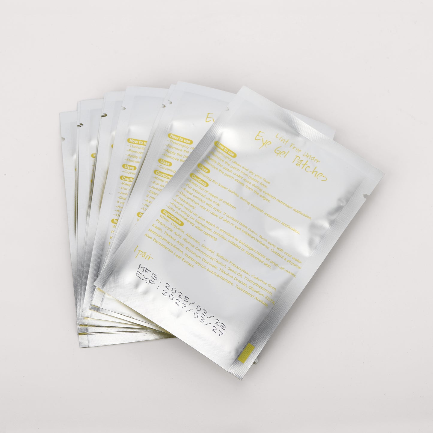Hydrogel patch per extension ciglia e laminazione 10pz