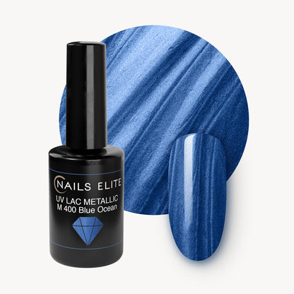 Uv Lac Metallic 400 | Blue Ocean 8ml