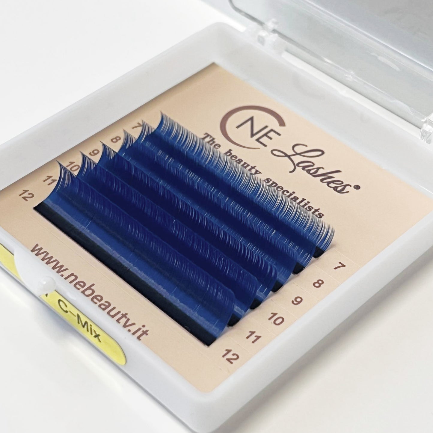 Mixed Lashes Colors | Blue